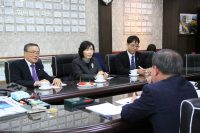 김승택 신임 심평원장, 한의협 내방