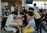 폭염에 지친 의료취약 계층에게 한의의료봉사 펼쳐