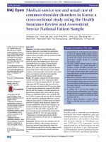 어깨질환, 오십견 最多·…회전근개 파열, 치료비 最高