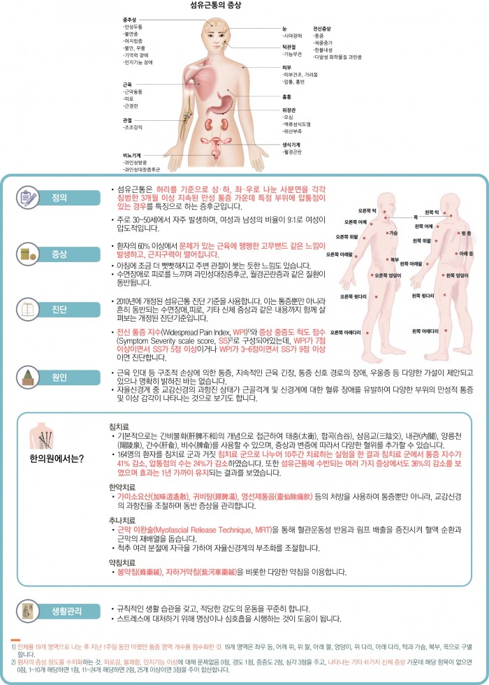 판교섬유근통 완치, 증상 정확한 진단 필수!