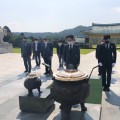 27일 대전현충원 방문, 순국선열 참배