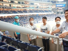 경남한의사회가 후원한 NC다이노스, 삼성에 17:1로 압승