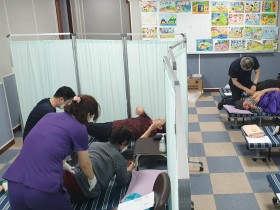 대구한의대 포항한방병원, 영덕 산불 피해 이재민 대상 ‘한의의료봉사’