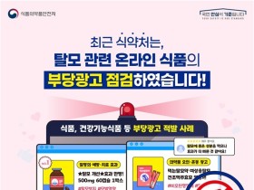 식약처, ‘탈모 예방’ 등 부당 광고 192건 적발