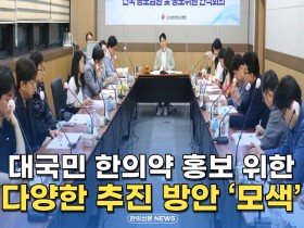 [자막뉴스] 대국민 한의약 홍보 위한 다양한 추진 방안 모색