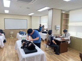 청주자생한방병원, 북부종합사회복지관서 한의의료봉사