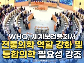 [자막뉴스] WHO, 세계보건총회서 전통의학 역할 강화 및 통합의학 필요성 강조