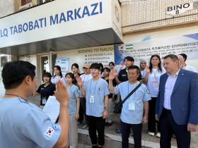 KOMSTA, 우즈벡 타슈켄트에서 제178차 한의의료봉사