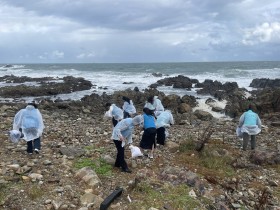 심평원 부산본부, 지역사회와 함께 해양 환경정화 플로깅