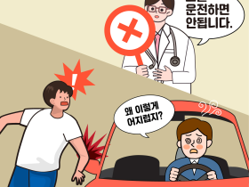 “수면마취 후에는 운전하면 안 돼요!”