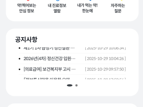 “내 진료정보, 심평원 모바일 앱 ‘건강e음’서 확인하세요∼”