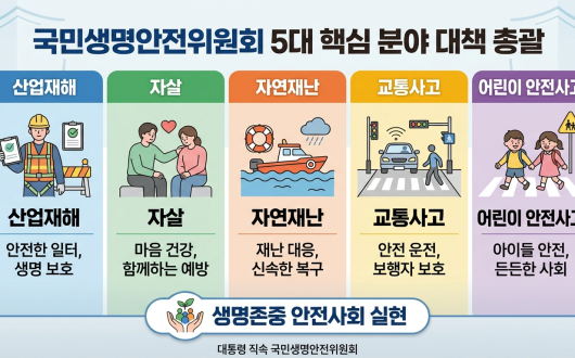대통령 직속 기구로 ‘국민생명안전위원회’ 만든다