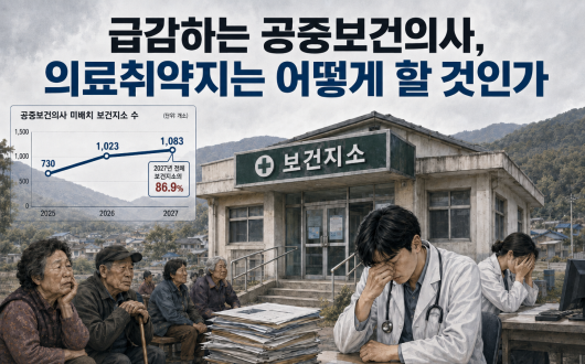 “급감하는 공보의, 의료취약지는 어떻게 할 것인가”