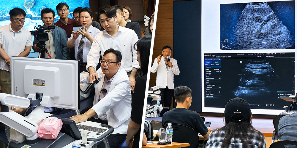 초음파, 안 보이는 병변 읽는 ‘한의학의 눈’…경기 회원들 ‘원데이’ 실습