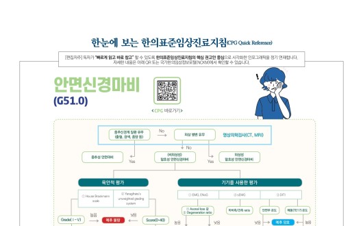 한눈에 보는 표준임상진료지침 - 안면신경마비
