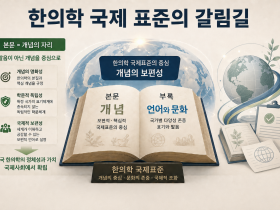“한의학 국제표준의 본문은 발음이 아니라 개념이어야 한다”