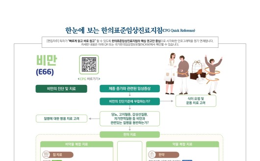 한눈에 보는 한의표준임상진료지침 - 비만