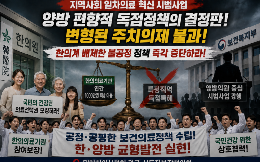 지역사회 일차의료 혁신 시범사업, 양방 편향적 독점정책의 결정판