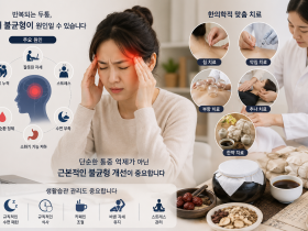 두통 한의치료, 단순한 통증 억제 아닌 몸의 근본적인 불균형 개선
