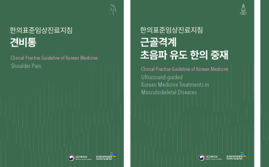 한의약진흥원, 한의표준임상진료지침 3종 출간