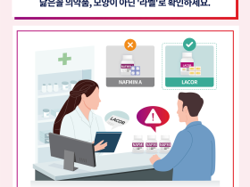 “외관 유사 의약품, ‘모양’ 아닌 ‘라벨’로 확인하세요!”