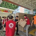 자생한방병원, 거제 수해 주민에 긴급 구호 물품 지원