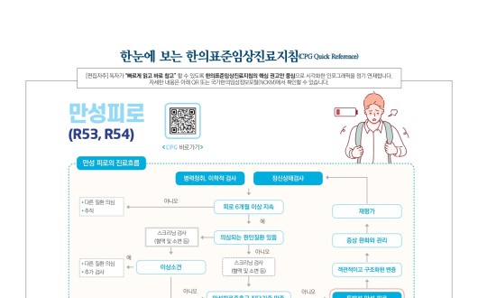 한눈에 보는 한의표준임상진료지침 - 만성피로
