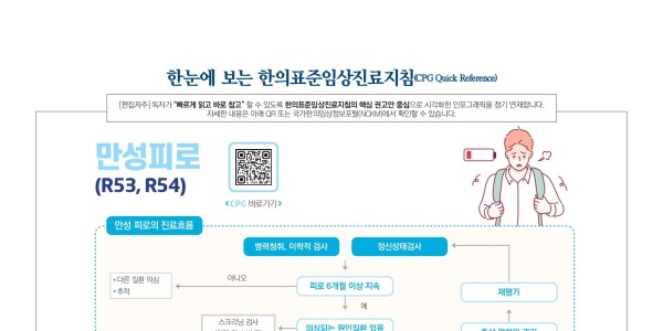 한눈에 보는 한의표준임상진료지침 - 만성피로