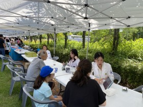 강남구한의사회, ‘강남구 온가족 어울림 페스타’서 의료봉사