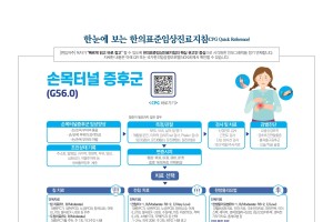 한눈에 보는 한의표준임상진료지침 - 손목터널 증후군