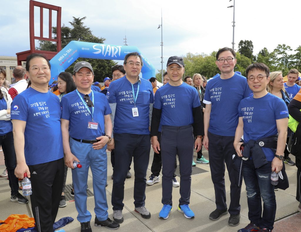 WHO 주관 걷기 행사 (6)